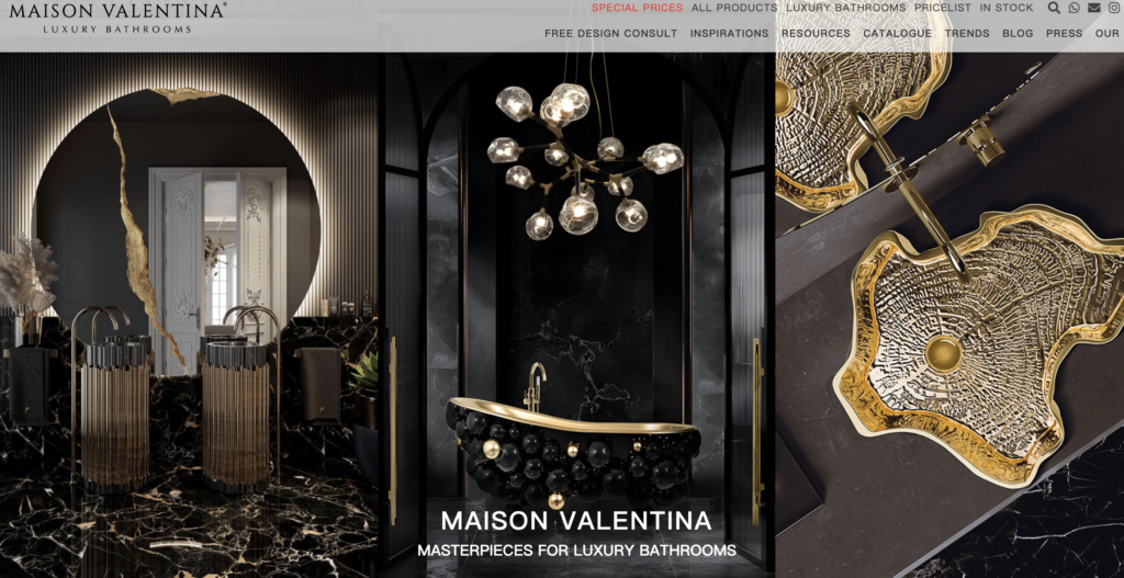 maison valentina