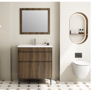 waterproof pvc bathroom vanity unit wall hung design (copy)