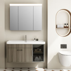 PVC Bathroom Vanity Cabinet for Wholesale Distribution
