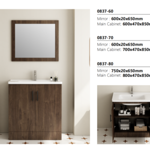 High Quality PVC Bathroom Vanity for Export Market