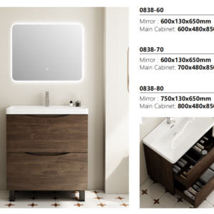Custom PVC Bathroom Vanity Cabinet Manufacturer from China